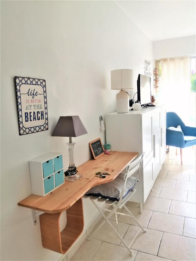 Studio Golfe Juan, Plages, Parking, Climatisation Apartment Vallauris Bagian luar foto